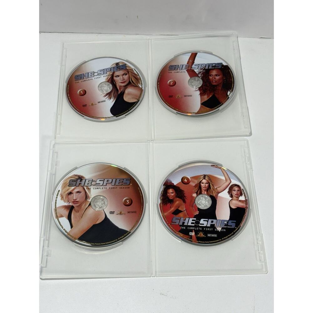 She Spies the Complete First Season 1 DVD Out of‎ Print RARE 4-Disc Set